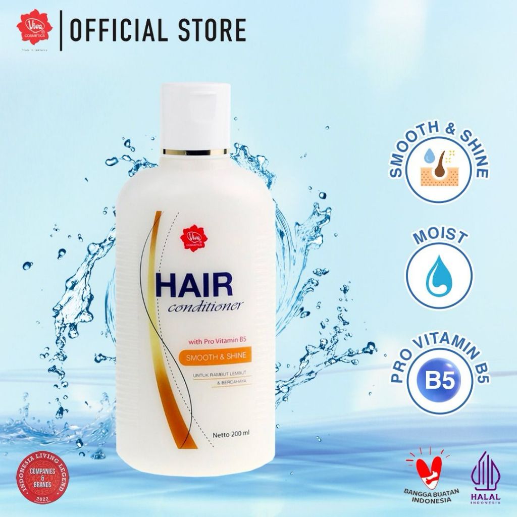Viva Hair Conditioner with Pro VIT B5 & Conditioning Polymer - 200 ml