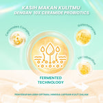 Hanasui Ceramide Probiotics Moisturizer Gel - Pelembab Ringan Lembap Perbaiki Skin Barrier dan Mencerahkan