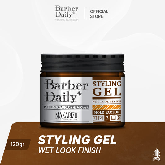 Makarizo Barber Daily Wet Look Styling Gel 120 gr