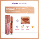 Marina Glow Ready Colorlast Velvet Matte Lip Cream 5ml - Exp Date : 05.2026