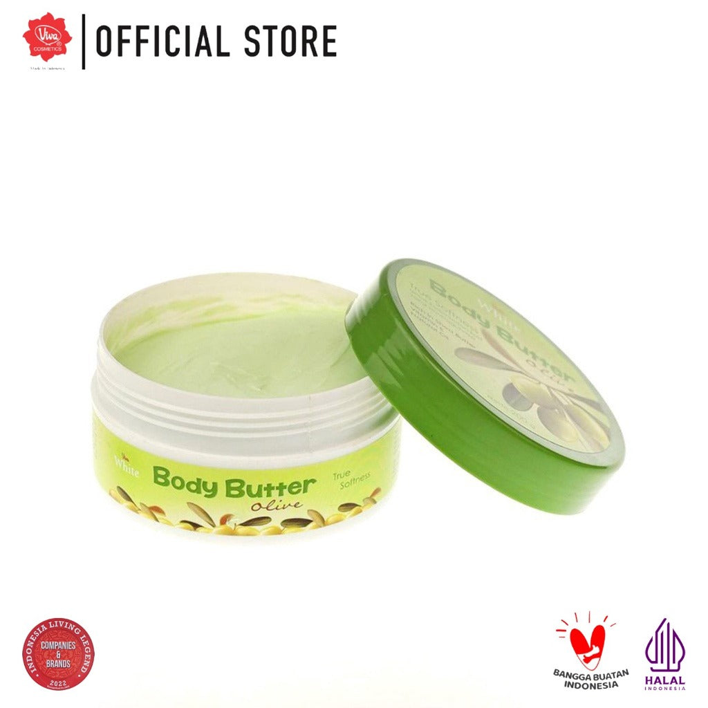Viva White Body Butter Olive with Vit E - 200 Gr