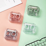 Eyeshare Softlen case softlens case warna transparan all-in-one