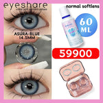 Eyeshare 1Pasang Softlens 14.5mm + Solution Cairan 60ml + kotak cermin