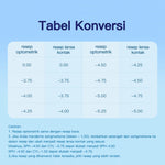 [0.00 s/d -8.00]Softlens Minus Queen Amber Lensa Kontak Warna DIA14.2MM Hidrocor Soflen 1Pasang 6Bulan