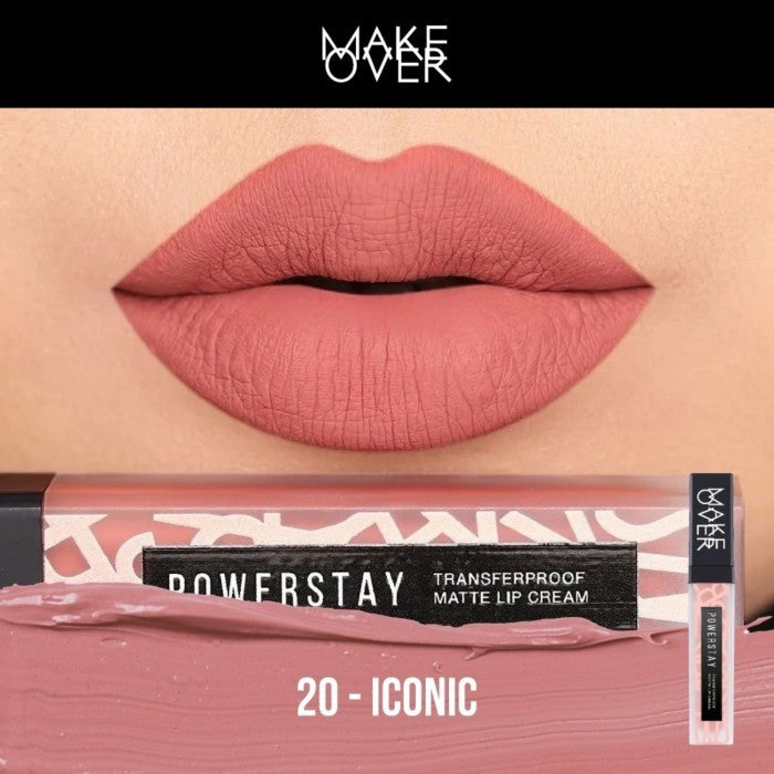 Make Over Powerstay Matte Lip Cream  | Tahan Lama & Transferproof | Lipstik Matte Terbaik 2025