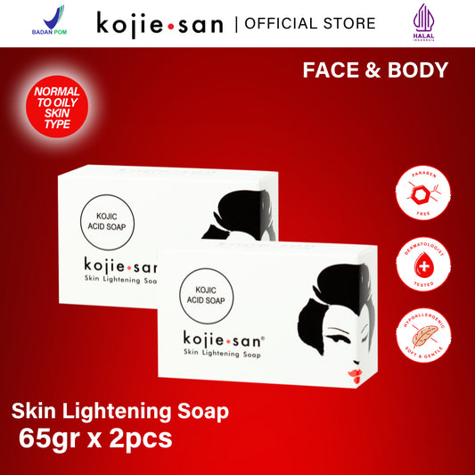 Paket Duo Kojie San Kojic Acid Soap 65gr
