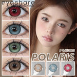 Eyeshare (COD) Polaris Brown Softlens 14.2mm 1Pasang Lensa Kontak
