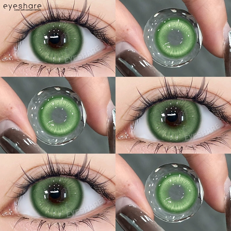 Eyeshare Softlens Serbia Gray 1Pasang 14.5mm  Lensa Kontak Mata Besar