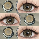 Eyeshare Softlens Serbia Gray 1Pasang 14.5mm  Lensa Kontak Mata Besar