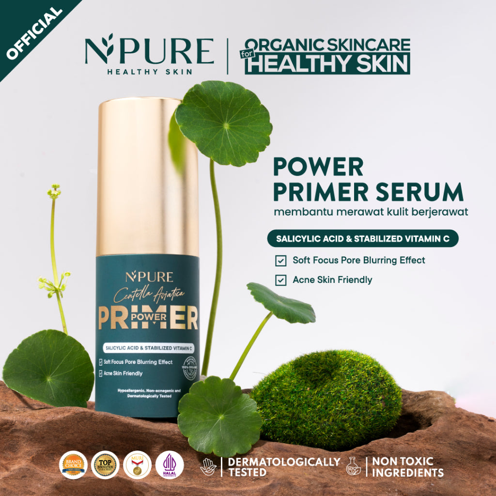 NPURE CENTELLA ASIATICA FLAWLESS MATTE POWER CUSHION + CENTELLA ASIATICA POWER PRIMER