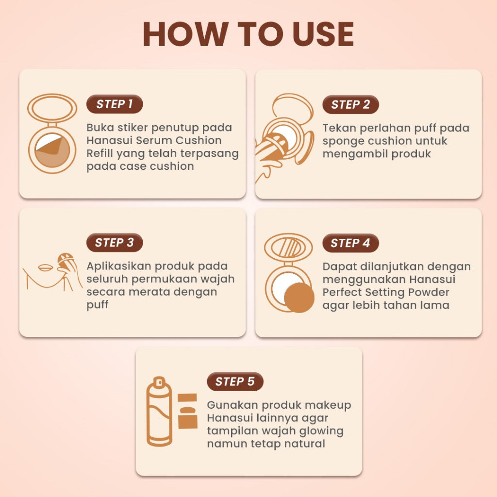 Hanasui Serum Cushion Refill