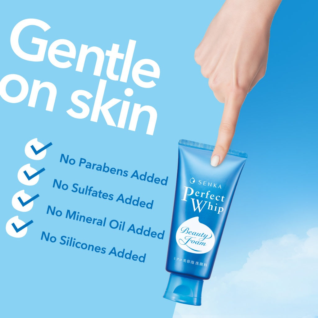 [TWINPACK] SENKA Perfect Whip U Facial Foam From Japan 50gr