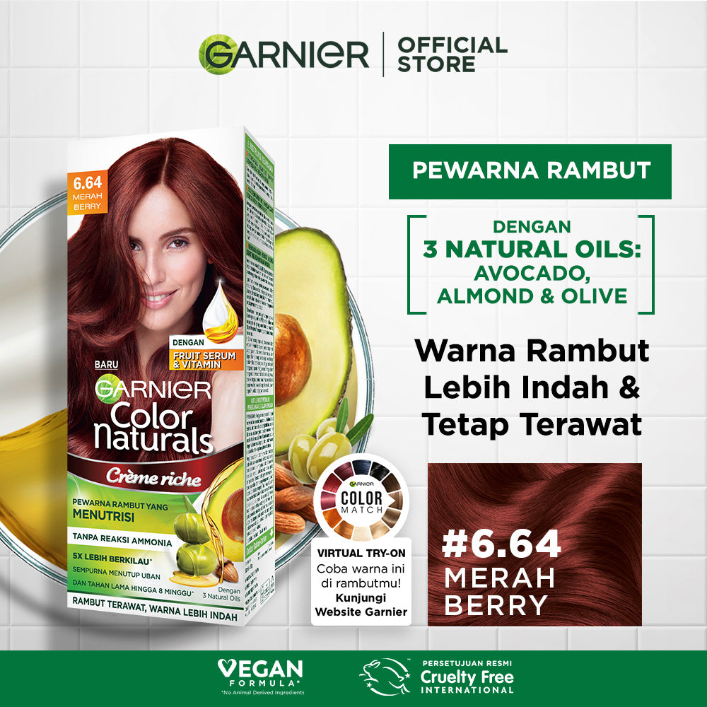 Garnier Color Naturals Creme Riche 6.64 - 105ml