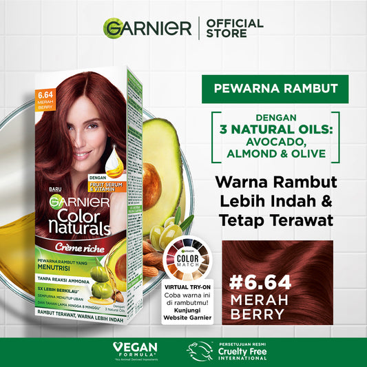 Garnier Color Naturals Creme Riche 6.64 - 105ml