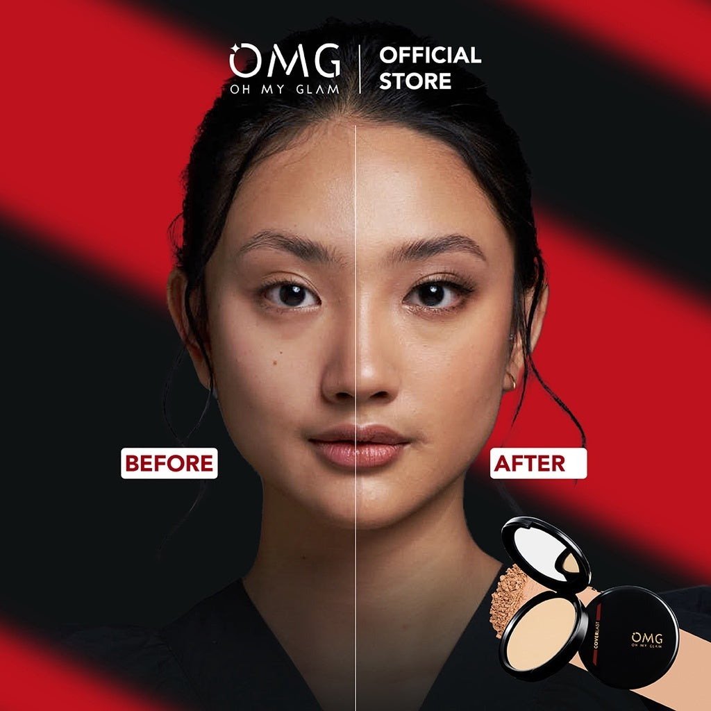 OMG Coverlast Two Way Cake TWC ( Bedak Padat Kontrol Minyak 8 Jam Flawless )