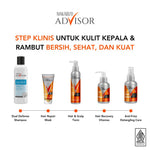 Makarizo Advisor Hair & Scalp Tonic 60 mL & 65 mL - 2 in 1 Untuk Rambut Rontok dan Ketombe