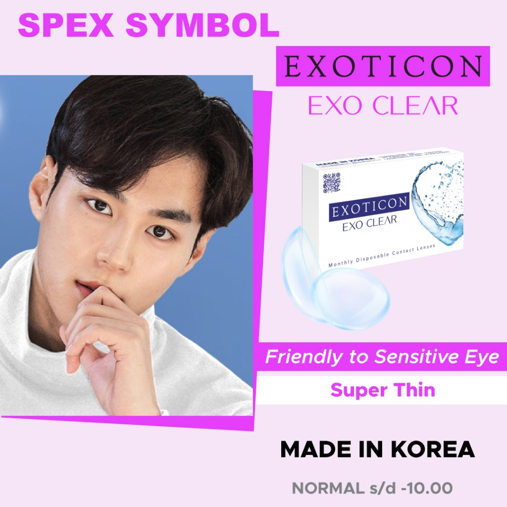 Spex Symbol Softlens EXO CLEAR by Exoticon