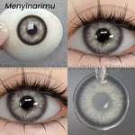 Eyeshare Myakhie Softlens Minus(-1 ~ -6) 14.2mm Brown Gray Minus Softlens