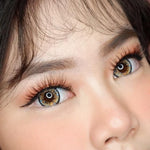 LOOKEYE Softlens My Dolly Eye 20.8mm Softlen Glamours Wedding Lens Blue Violet Hazelbrown Pink Grey Black Normal 0.00 - 10.00 By Pinkinplus