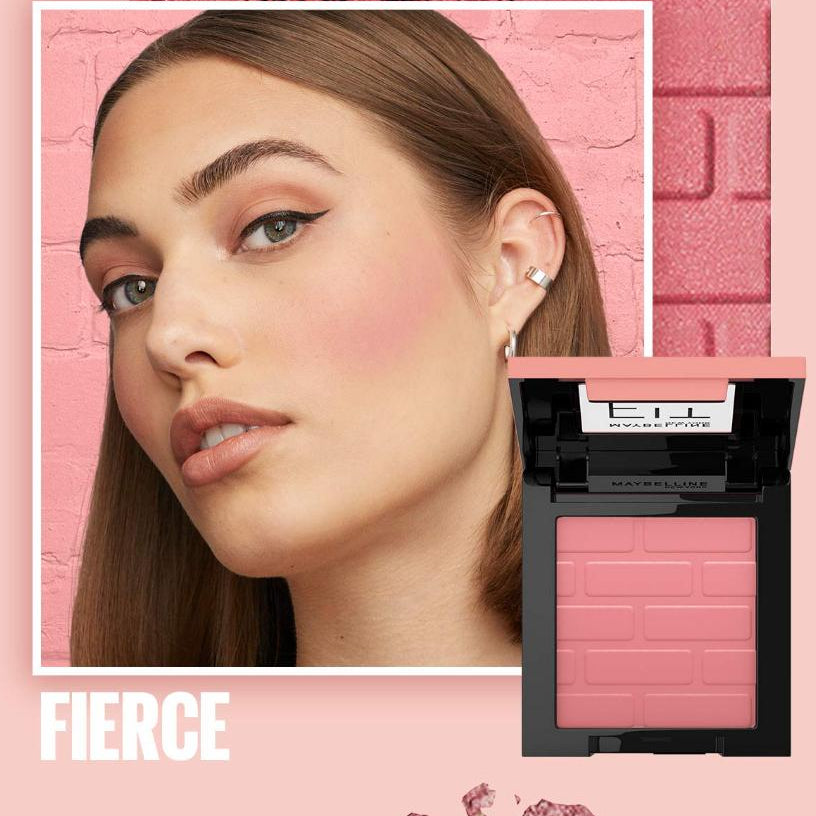 MAYBELLINE OFFICIAL Fit Me! Powder Blush Make Up - Blush On Pigmented Dengan Hasil Natural Yang Tahan Lama - Tersedia Dalam 4 Warna