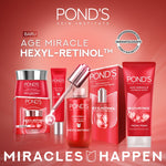 Pond's Age Miracle Hexyl Retinol Niacinamide Night Cream 9gr x2 (Mencerahkan Kulit dalam 7 hari dengan 10x kekuatan Anti Aging Terbaik)