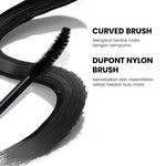 YOU Lashboom Ultra Volume Mascara Maskara Waterproof Tahan 24 Jam Lash Lift Kosmetik Mata