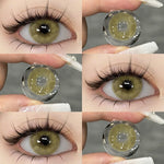 Eyeshare Brazilgirl Amber Softlens 1 Pasang 14.0mm