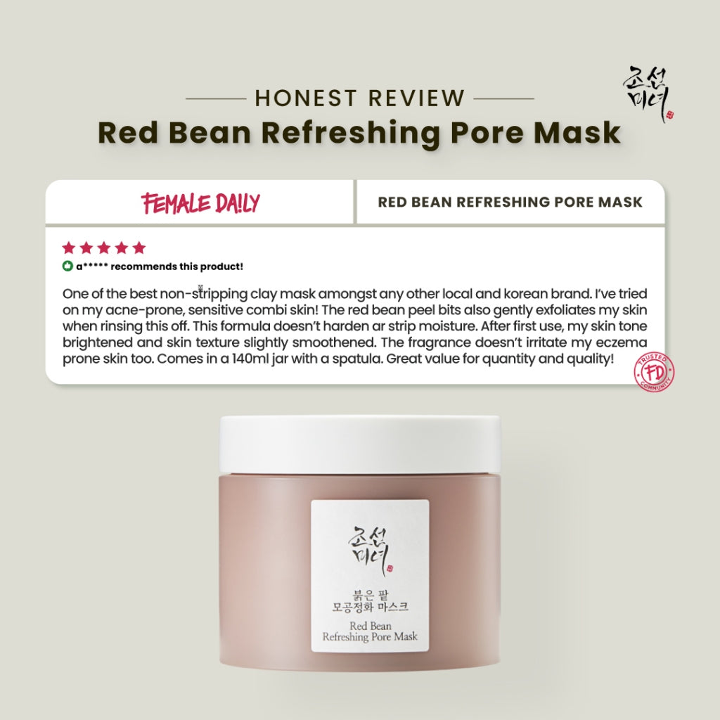 Beauty of Joseon Red Bean Refreshing Pore Mask 140ml