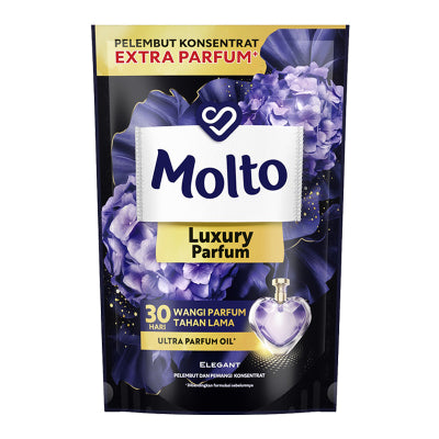 MOLTO ALL IN ONE PELMBUT PAKAIAN 650ML/DETERGENT CAIR/LAUNDRY DETERGENT/MOLTO PURE SOFT/PARFUMLILY BOOST/LUXURY PARFUM/CASABLANCA