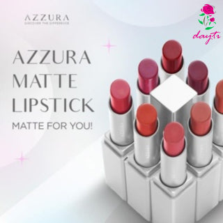 Azzura Lipstick Matte 3g - 8 Warna Menarik
