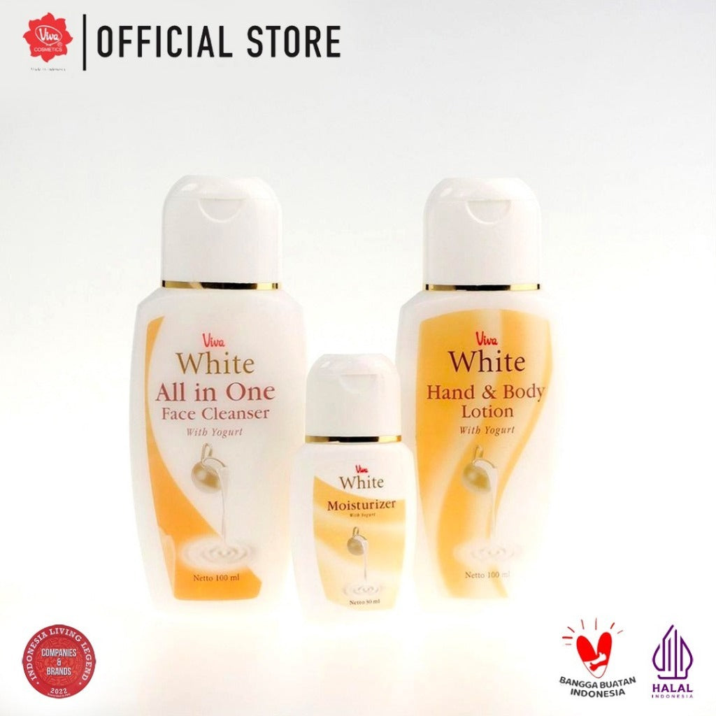 [Super Pack !!!] Viva White Moisturizer With Yogurt (GLOWING) - 2 pcs