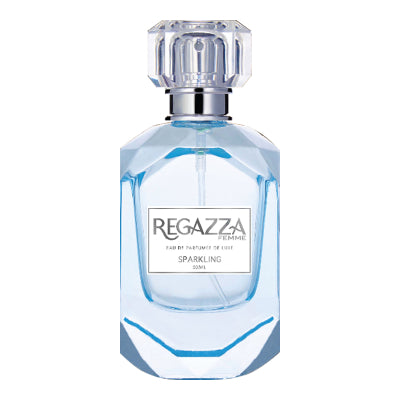 REGAZZA EAU DE PARFUME OF LUX FASCINATING 50ML/REGAZZA FEMME EAU DE TOILETTE PASSIONATE 50ML/REGAZZA FEMME EAU  DE TOITLETTE GLOW 50ML/REGAZA FEMME EAU DE PARUME OF LUXE SPARKLING BLUE 50ML