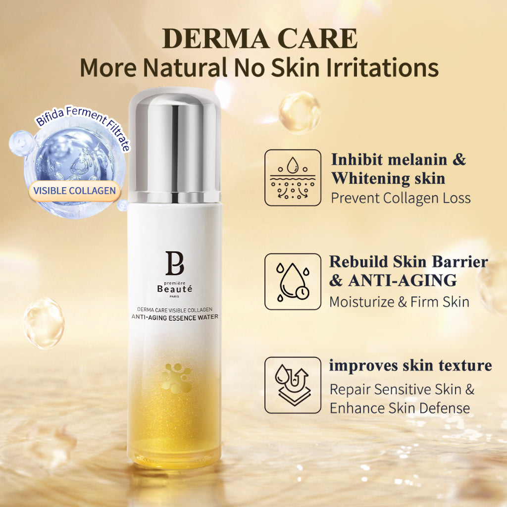 [Louisse's Exclusive] PREMIERE BEAUTE VISIBLE COLLAGEN ESSENCE Repair Toner 100ML *3Pcs  DERMA CARE ANTI-AGING Whitening Moisturize Repair Water Rebuild Skin Barrier  DERMA CARE [BPOM]