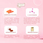 Noera Collagen Drink Mini Improved Formula  - Travel Size | Minuman Pencerah Kulit with L-Glutathione | Collagen Beauty Drink