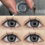 Eyeshare Iceland Brown 1Pasang 14.2mm Lensa Kontak Soflens Warna softlense