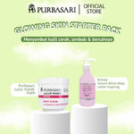 [ISI 2PCS] Purbasari Lulur Mandi Putih 200g + Britney Instant White Body Lotion 300g- Double Mencerahkan Kulit Maksimal