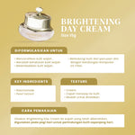 Glowsicha Bundle 3pcs Day Cream - Krim Siang Cerah Glowing Niacinamide Pearl Extract Skincare Harian Mencerahkan Krim Wajah Pagi Instan Cerah Lembut Halus Melembabkan Anti Kusam Krim Siang Harian BPOM Moisturizer Lengkap