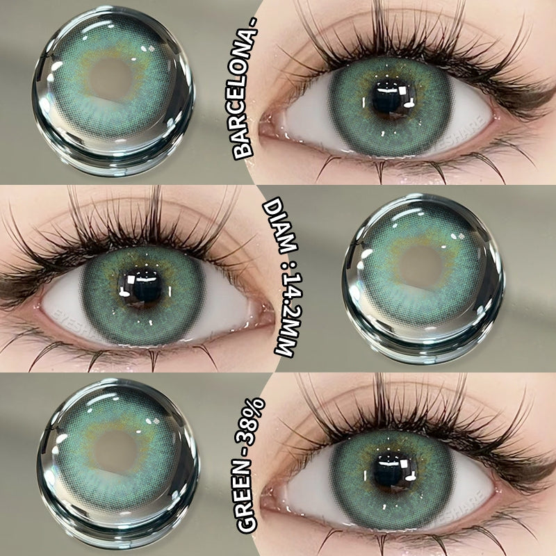 Eyeshare (COD) SEMPORMA BROWN 14.2mm Softlens Normal