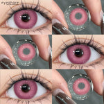 Eyeshare Softlens (Gratis Kotak Cermin) Boston Brown 14.2MM 1Pasang Lensa Kontak Warna Natural