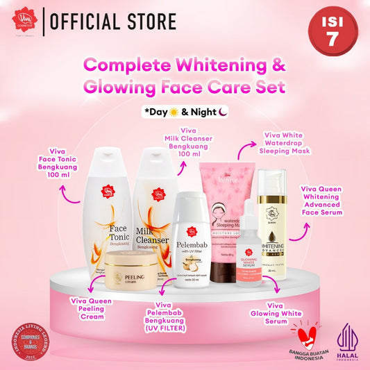 [PROMO] Paket Complete Whitening & Glowing Face Care Set