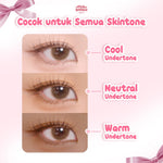 PINKRABBIT SOFTLENS AERA BROWN - Normal, Minus 0.5 S/D 10.00 (1PCS/Sebelah) / Softlens / Soft Lens / Lensa Kontak / Soflen / Softlens normal minus / Lensa mata / Softlense #softlensnyaman #softlensnyamanbikincantik