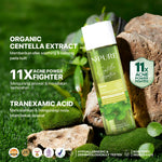 NPURE BUNDLE HEMAT - Cica Toner 150 ml + Cica Face Wash 100 ml / Kulit berjerawat / kombinasi / berminyak Hydrating Wajah
