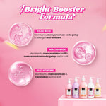 SCARLETT Bundle Intense Brightening AHA Body Serum + Fragrance Brightening Body Lotion Bright Mood Booster 5% AHA BHA PHA +4 Essential Oils 3x Brightening Power | Intense Membantu Mencerahkan Kulit Meratakan Warna Kulit Menenangkan Wangi Tahan Seharian