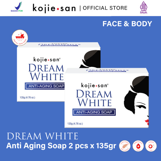 Paket Duo Kojie San Anti Aging Soap 135gr