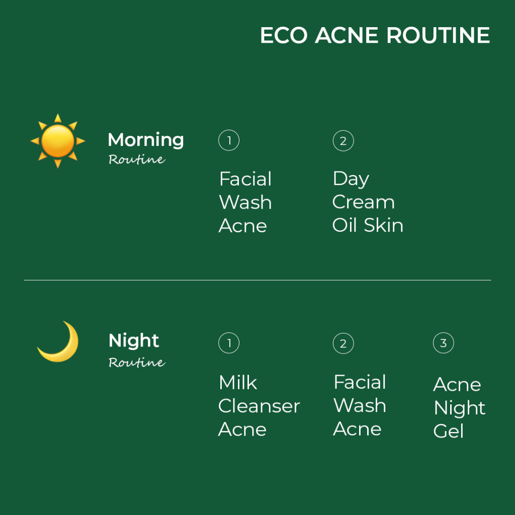 PERSONAL BEAUTY Skincare Set ECO Acne | Perawatan Wajah Berjerawat & Beruntusan - (Tea Tree Oil, Aloe Vera, Niacinamide, Salicylic Acid, Oil Control, Bekas Jerawat)