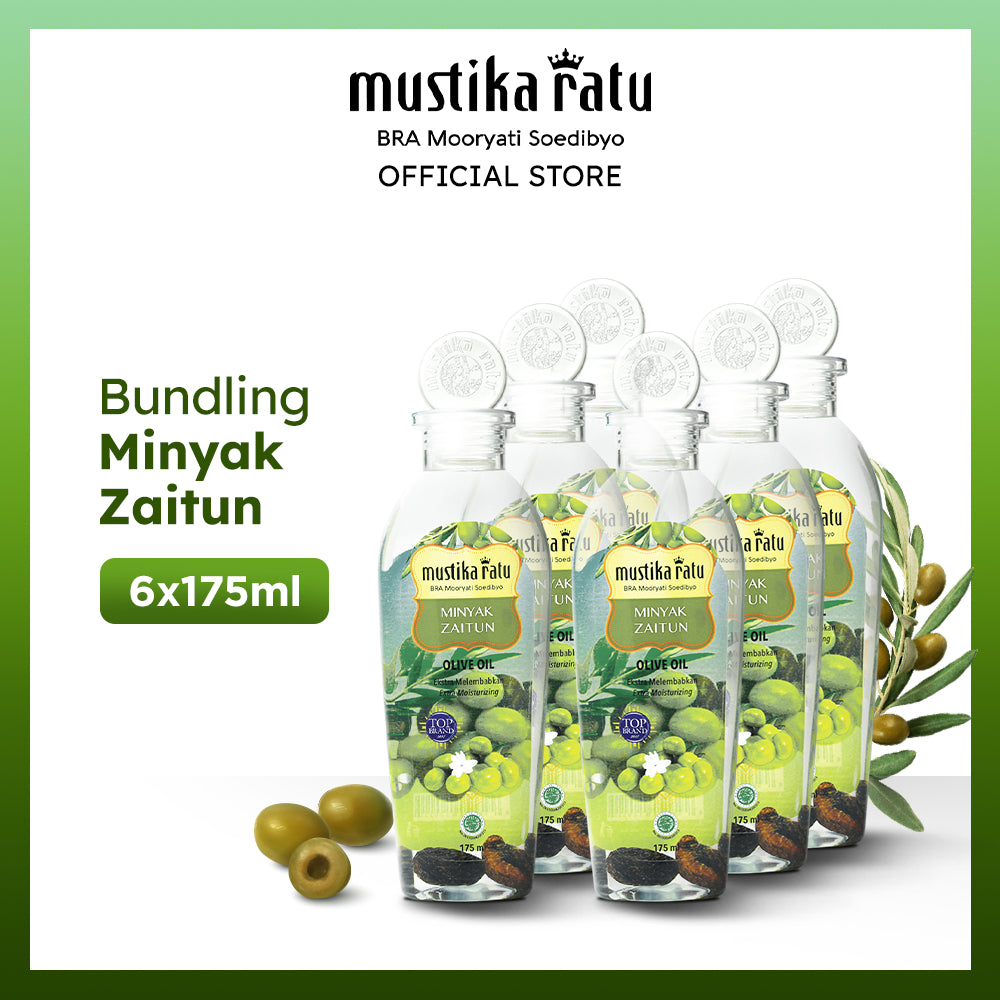 Mustika Ratu Bundlings Minyak Zaitun 175ml - 6pcs