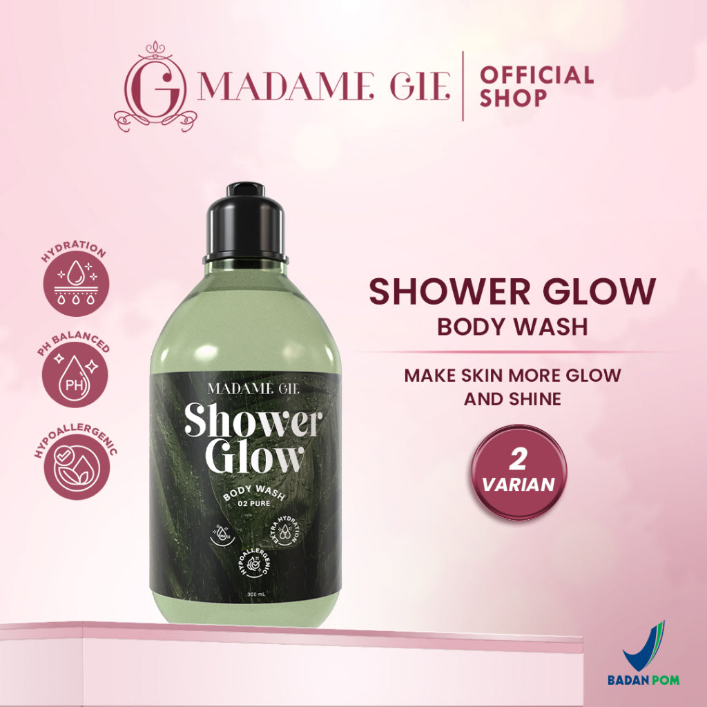 6X Madame Gie Shower Glow - Hypoallergenic Sabun Mandi