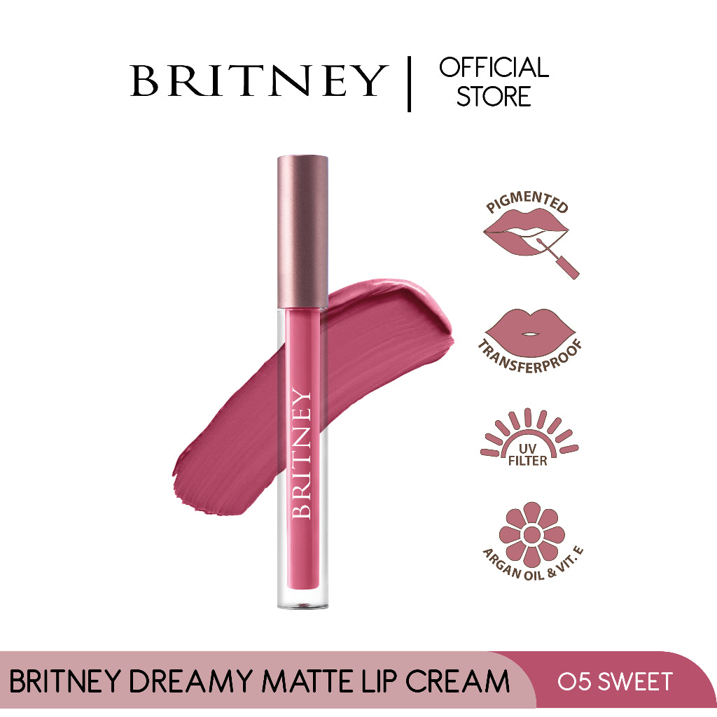 [DAPAT 5] Purbasari Britney Dreamy Matte Lip Cream