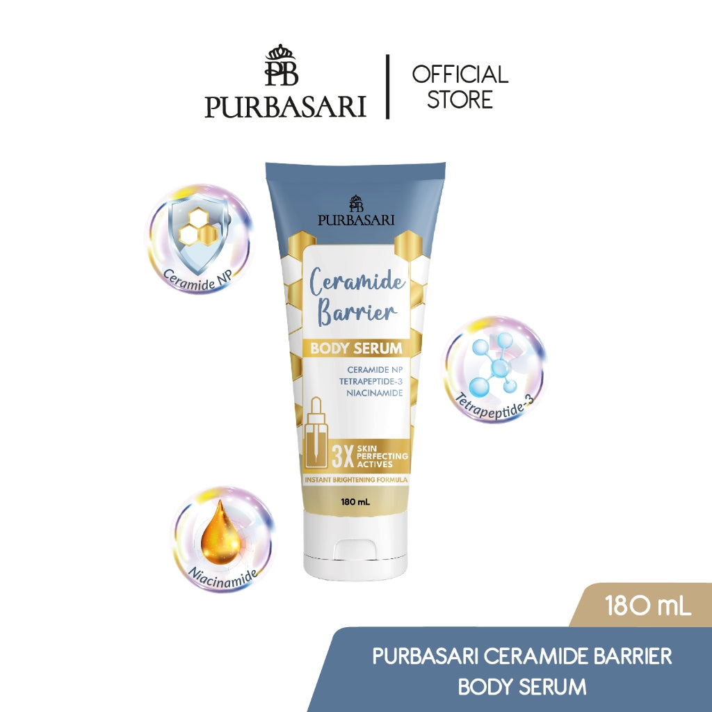 Purbasari Ceramide Barrier Body Serum 180 ml / Body Serum Viral