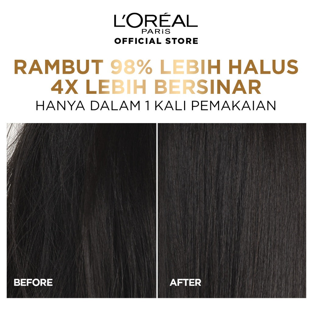 L’Oreal Paris Extraordinary Oil Premium Smooth Silicon-Free Shampoo Hair Care - Halus Berkilau dalam Satu Pemakaian - Bebas Silikon 440ml Rambut Kering Kusam Shampoo Sampo